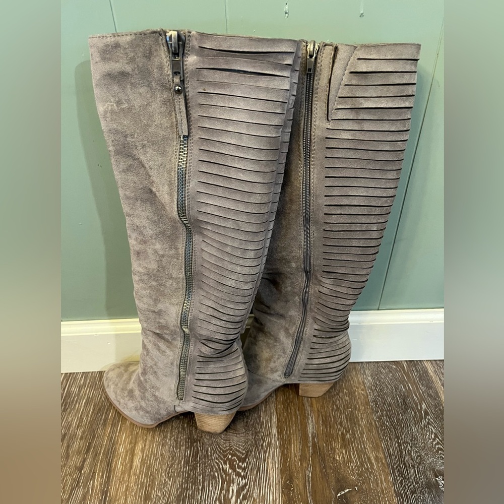 Very G Gray Over-the-Knee Boots - Picture 2 of 6